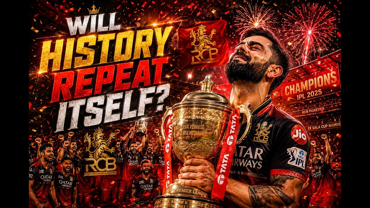 WILL HISTORY REPEAT ITSELF? 🏆❤️ | RCB IPL 2025 Champions Edit
