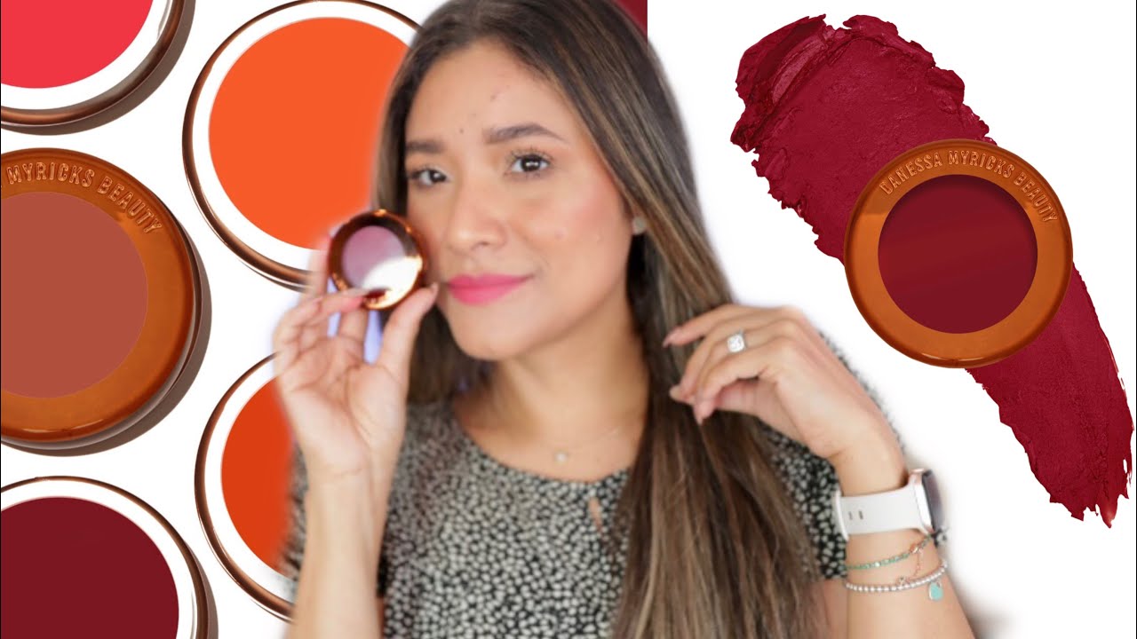 New @danessamyricksbeauty blurring Balm Powder Blush | Full Face of Faves From Danessa!
