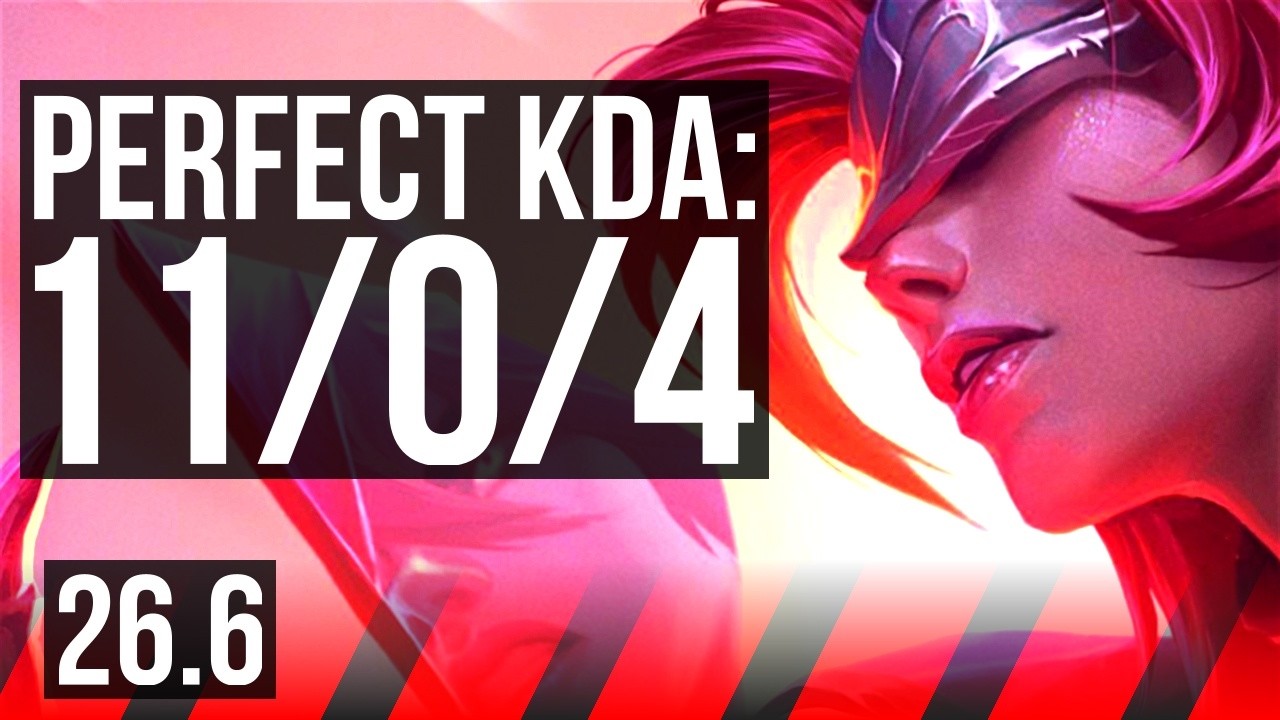 RIVEN vs DARIUS (TOP) | Perfect KDA: 11/0/4 | NA Master | 26.6