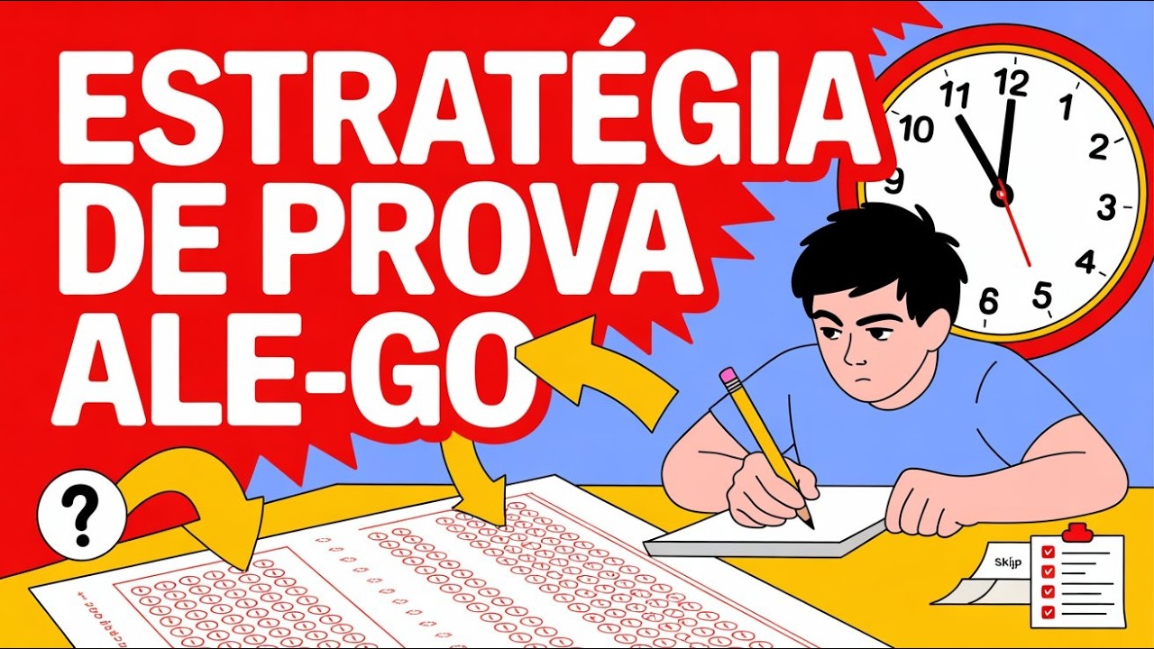 Como Resolver a Prova da ALE-GO com Planejamento e Estratégia