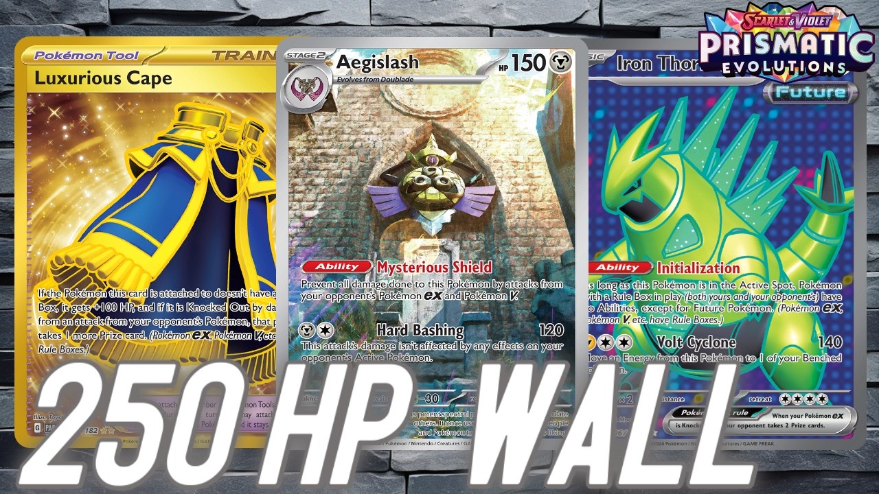 Single Prize Aegislash Wall is Nearly Impossible to KO | PTCGL