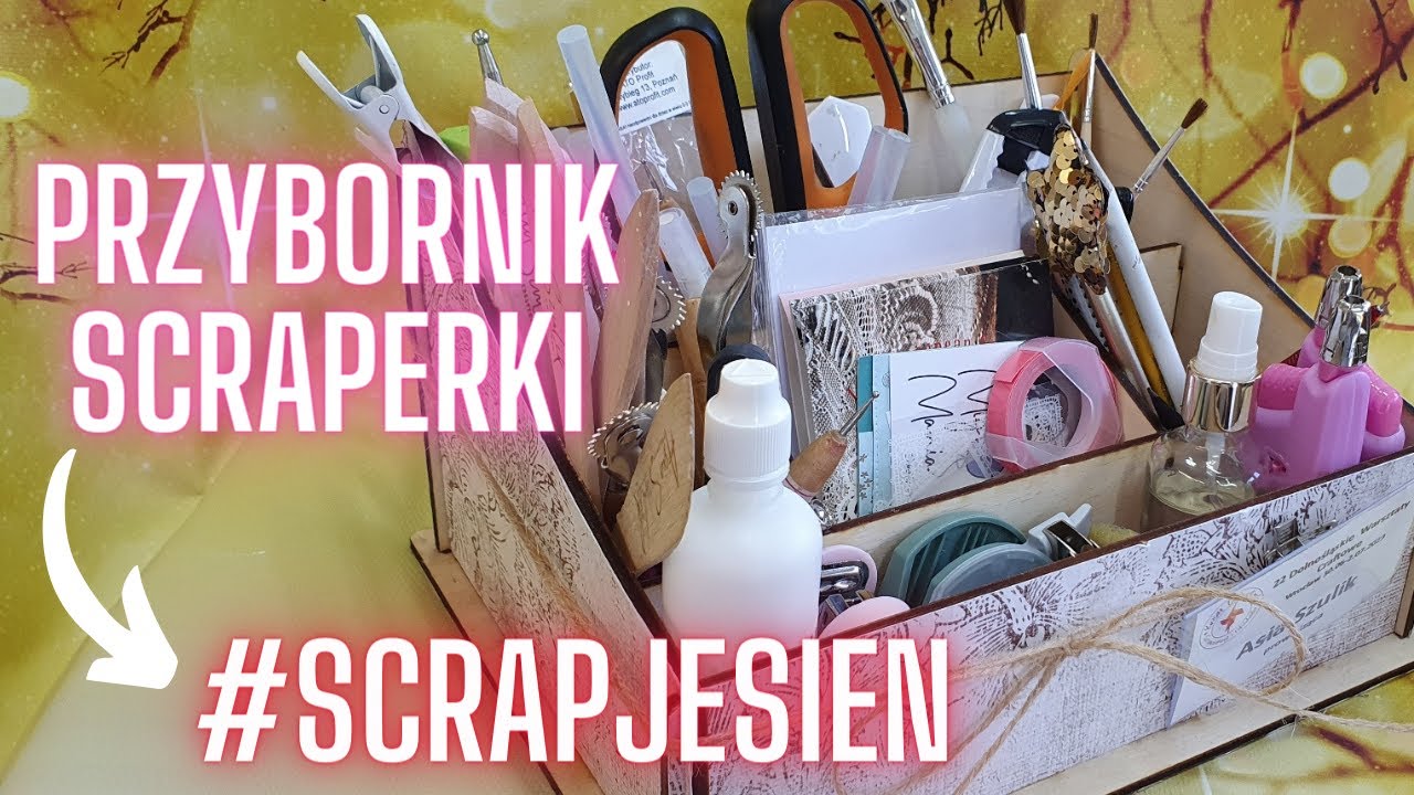 Przybornik dla scraperki #scrapjesien. Dzień 1. Autumn day 1.