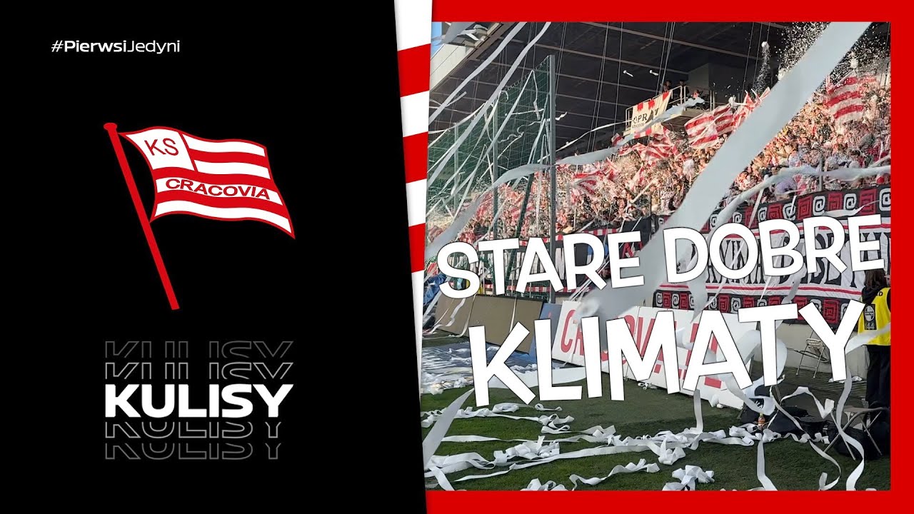Kulisy meczu Puszcza Niepołomice - Cracovia (25.10.2023) - czyli stare, dobre klimaty!