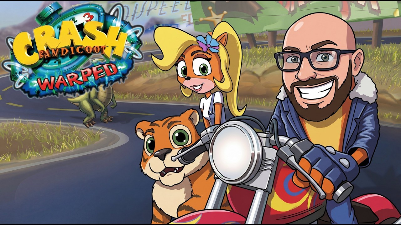 Crash Bandicoot: Warped. Крэш Бандит. Прохождение 1. [PS5]