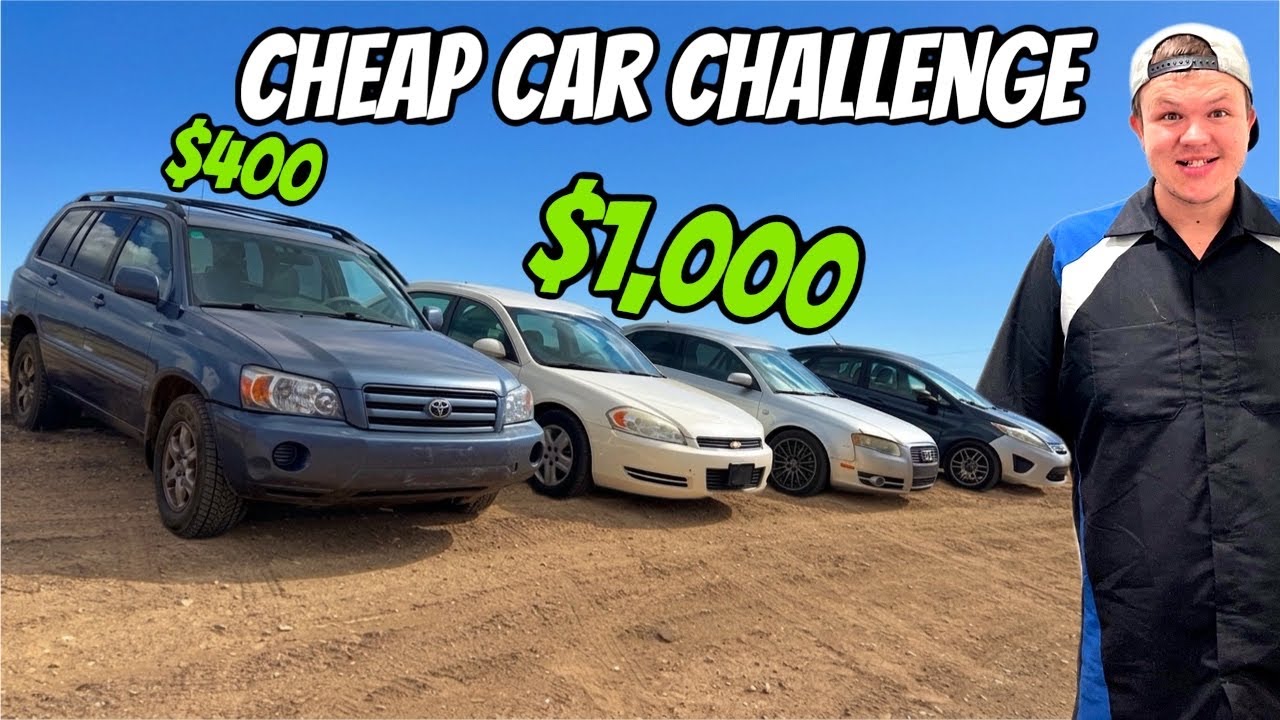 We Bought the Cheapest Cars On Marketplace And They Actually Ran!