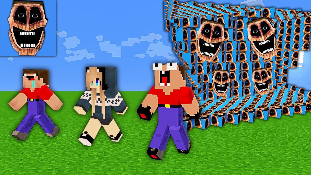 🌊ЦУНАМИ ИЗ МИМИКА В МАЙНКРАФТ! | Глазастая Морда Minecraft