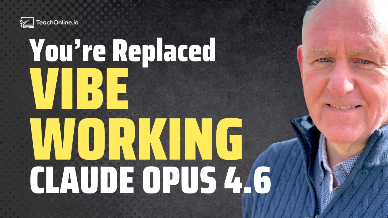 Vibe Working Replaces Course Creators in 4 Days (I Did It Live)