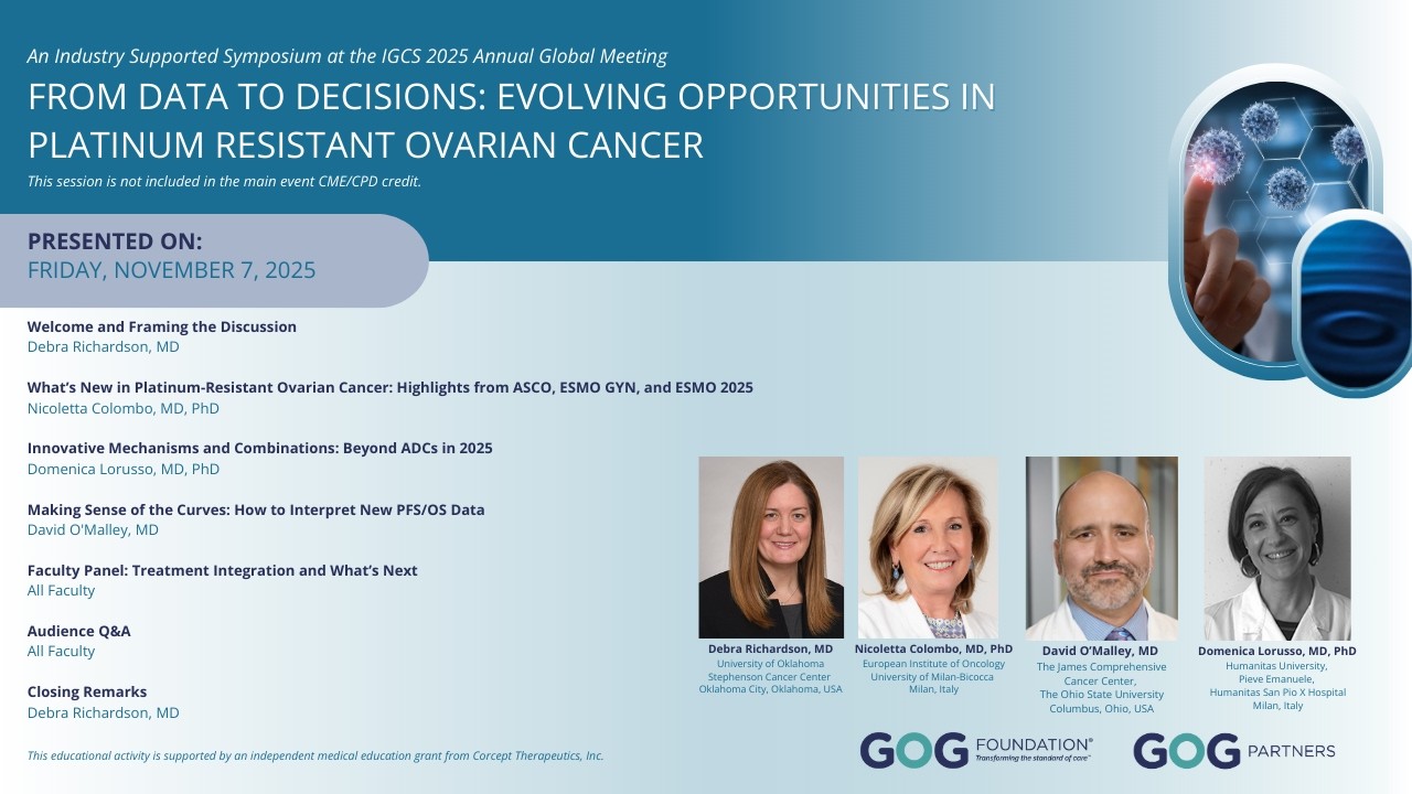 From Data to Decisions: Evolving Opportunities in Platinum Resistant Ovarian Cancer