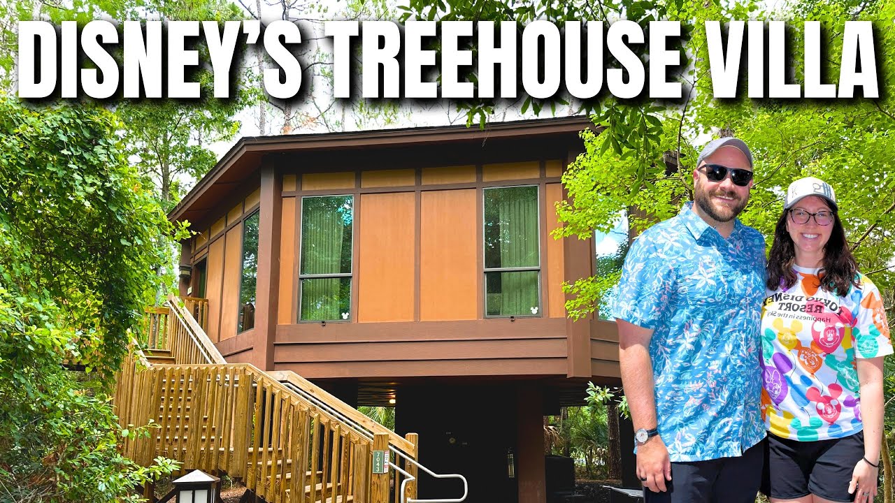Обзор виллы Disney Treehouse | Саратога-Спрингс | Взрослые в Диснее | Лучший курорт Диснея для вз...