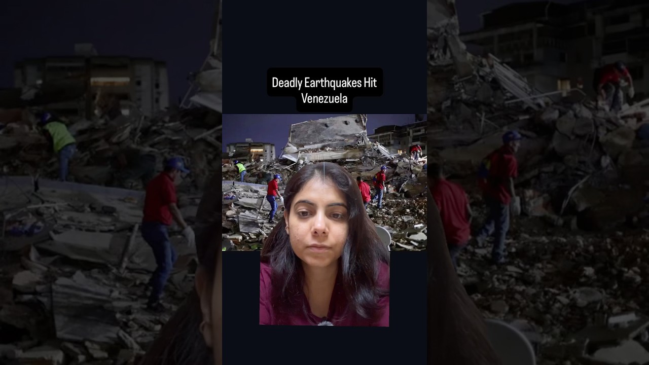 Venezuela Earthquake Disaster: 32 Dead, 700+ Injured | Caracas in Ruins 🌍🚨
