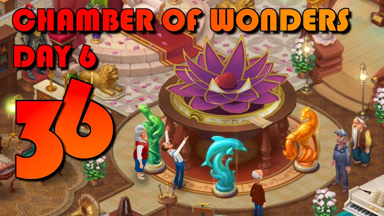 HOMESCAPES GAMEPLAY - THE LAKE HOUSE - DAY 36 - CHAMBER OF WONDERS DAY 6