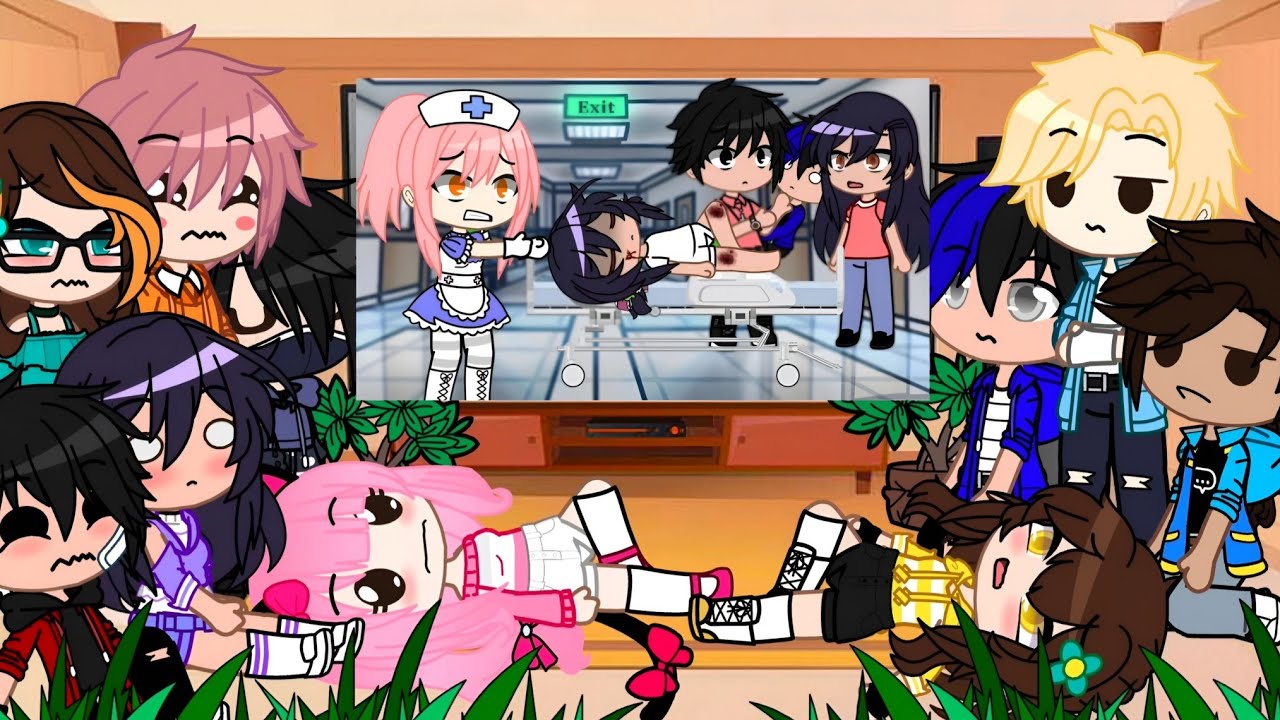 Aphmau & Friends React To Aphmau Random Gacha Memes Compilation✨2