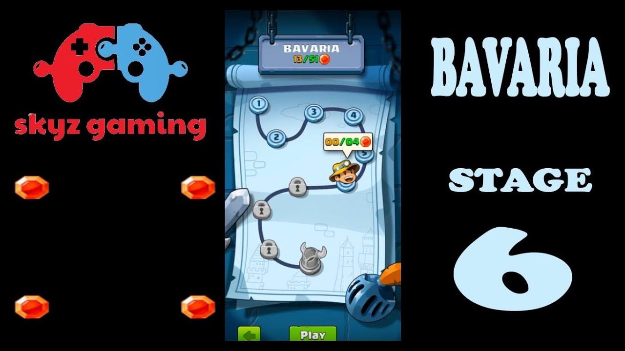 Diamond quest don't rush bavaria - all gems level 6