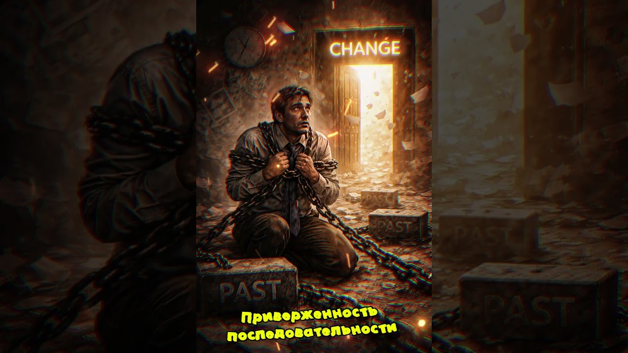Приверженность последовательности - цепи, препятствующие вашему росту #психология