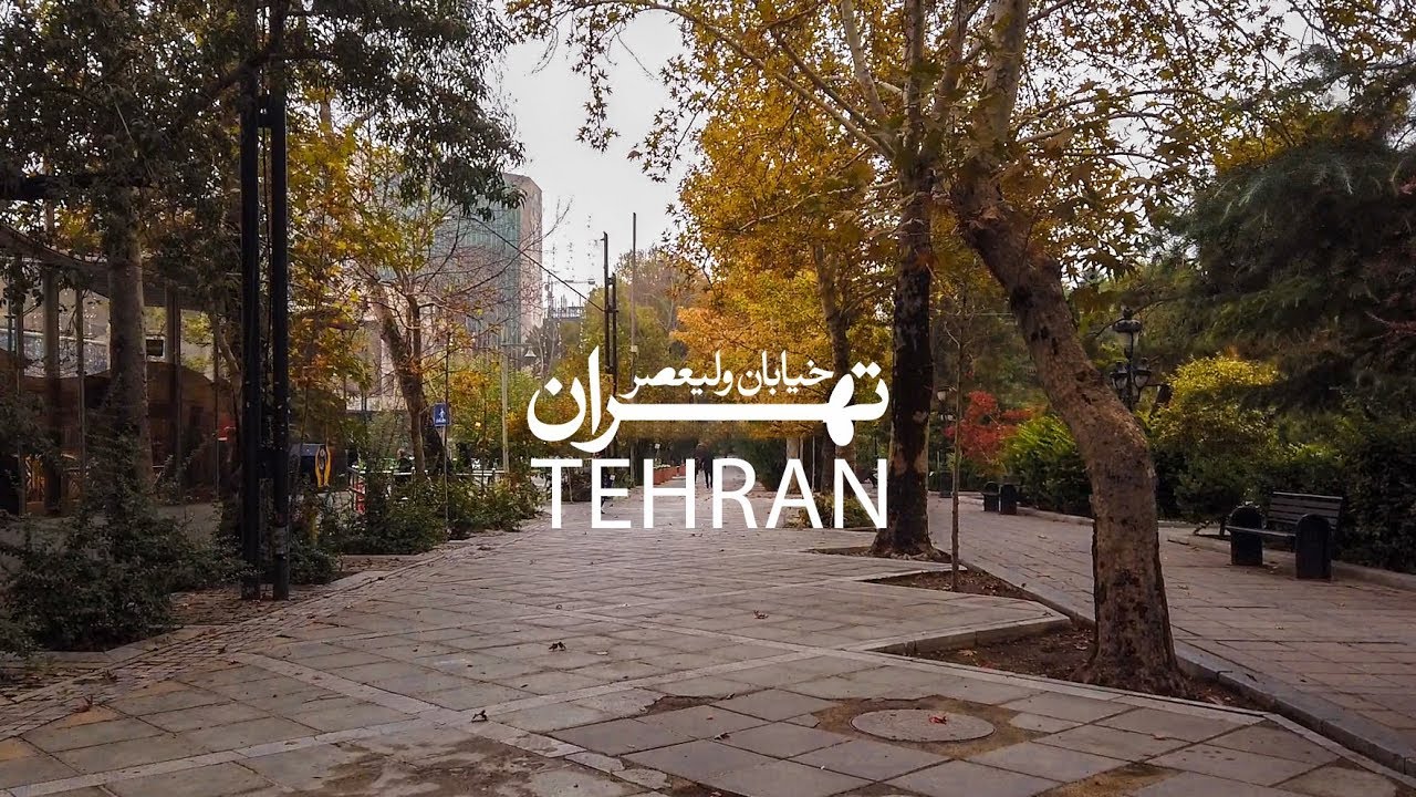 TEHRAN 2018 - Walking on Valiasr Street in the fall / تهران - خیابان ولیعصر