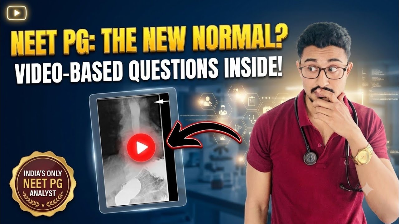 NEET PG PATTERN TO BE CHANGED| How to Prepare for Video Based Questions? #neetpg #neetpg2026 