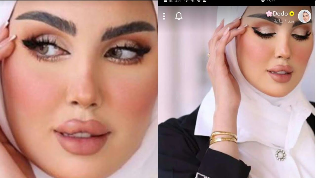 تتوريال مكياج ثقيل. سناب دينا الرشيدي