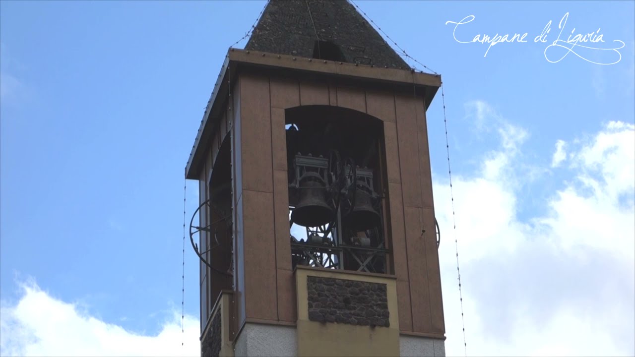 Campane di Rezzoaglio (GE) loc. Villanoce - Suonata alla romana su 8