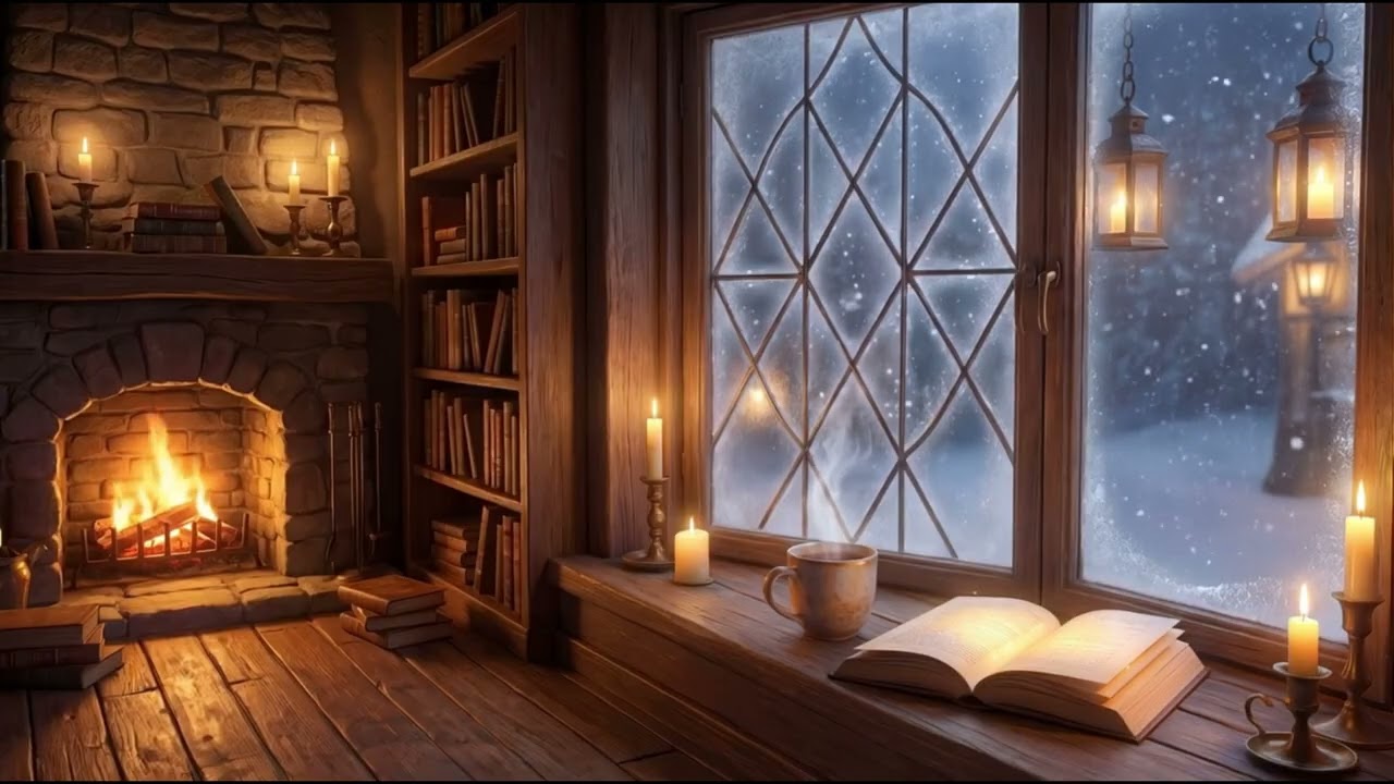 🔥𝐖𝐚𝐫𝐦 𝐅𝐢𝐫𝐞, 𝐒𝐨𝐟𝐭 𝐒𝐧𝐨𝐰 ❄️ | 𝐂𝐨𝐳𝐲 𝐏𝐢𝐚𝐧𝐨 𝐀𝐦𝐛𝐢𝐞𝐧𝐜𝐞