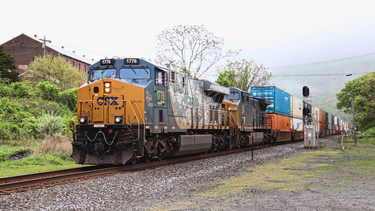 Following CSX 1776 Around New York State!