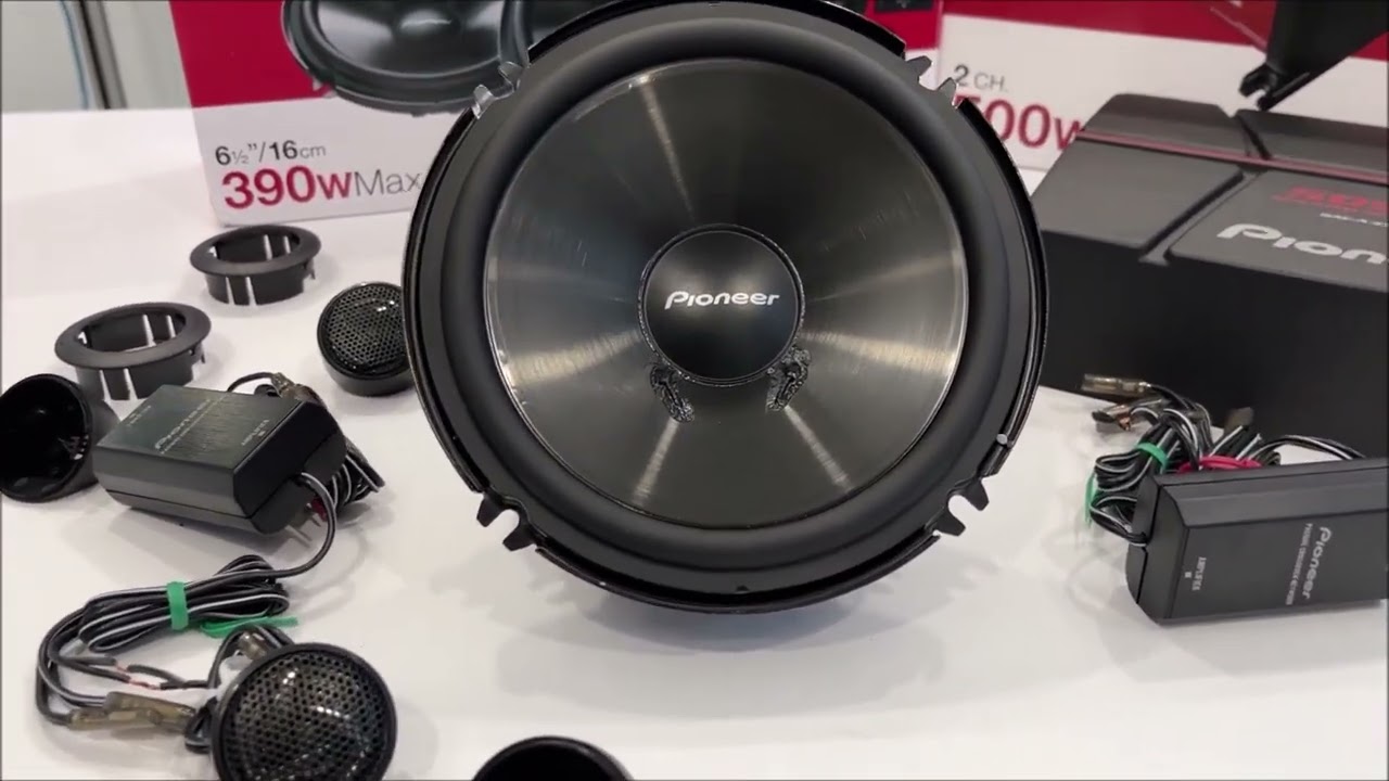 Set de 2 v&iacute;as Pioneer y amplificador de 2 canales