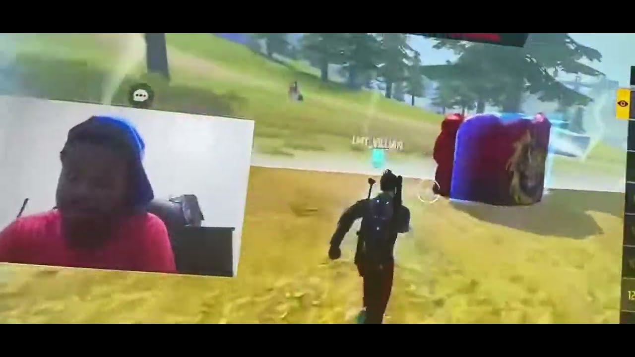 Shooter FF react to my headshot.