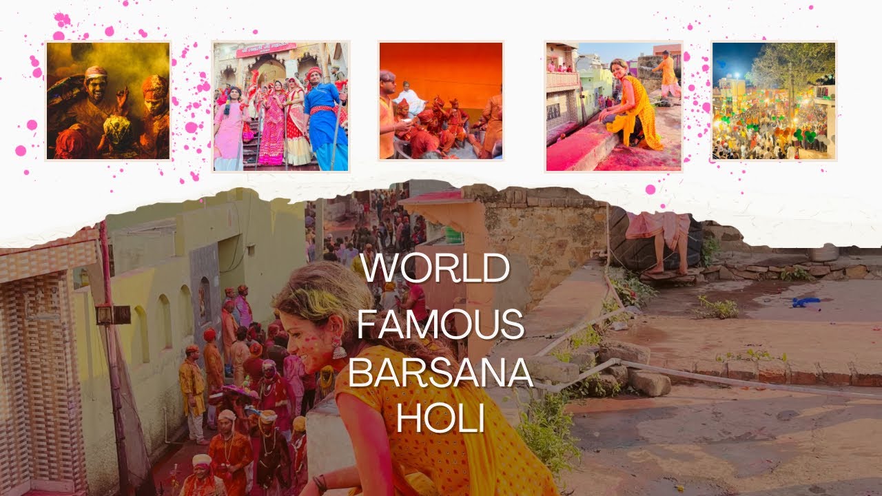 Barsane ki lath maar holi radha jogan ke ❤️or brajvasiyo ki mithi galiyo ke sang😊#barsana#lathmar