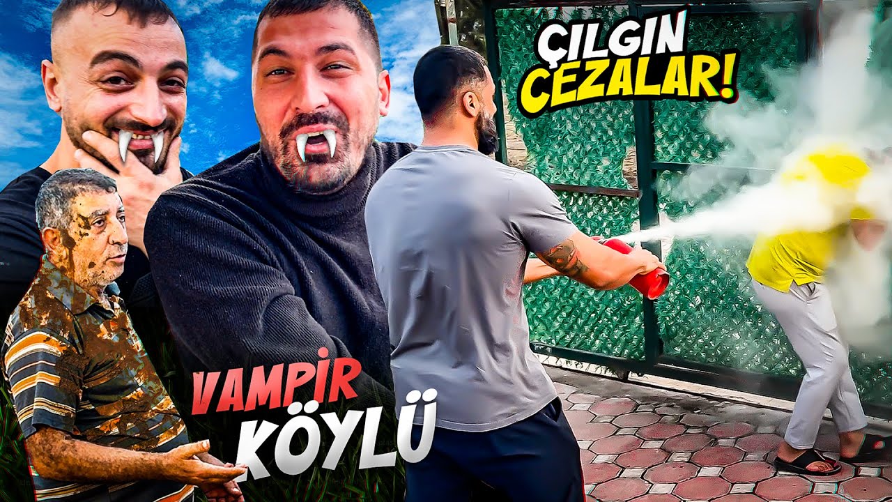 EN İYİ VAMPİR KÖYLÜ VİDEOSU !? (Çılgın Cezalar) @SefaKndr @MamiEmen