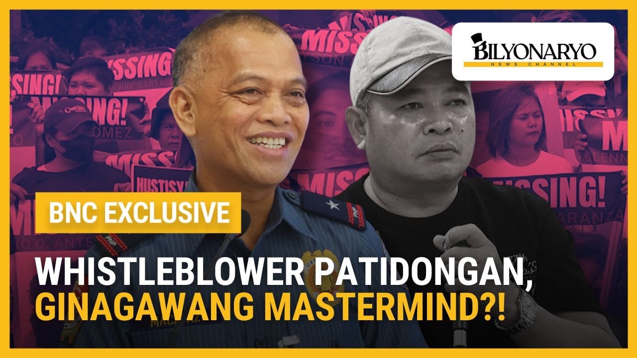 Pangkat sa PNP-CIDG, target umanong baliktarin ang testimonya ni whistleblower Dondon Patidongan