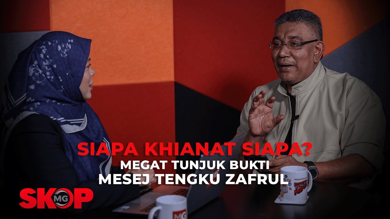 Siapa Khianat Siapa? Megat Tunjuk Bukti Mesej Tengku Zafrul 