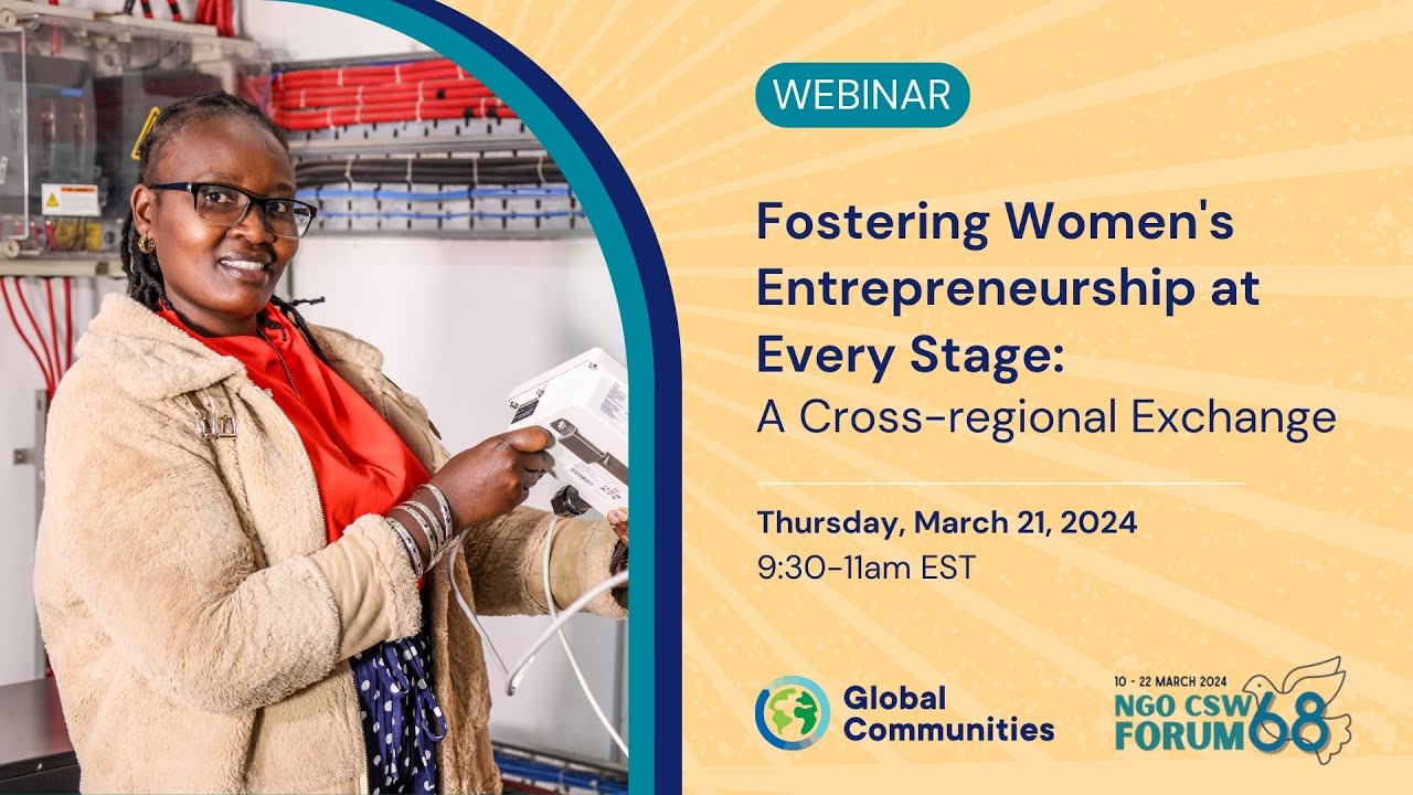 Fostering Women's Entrepreneurship at Every Stage: A Cross-regional Exchange