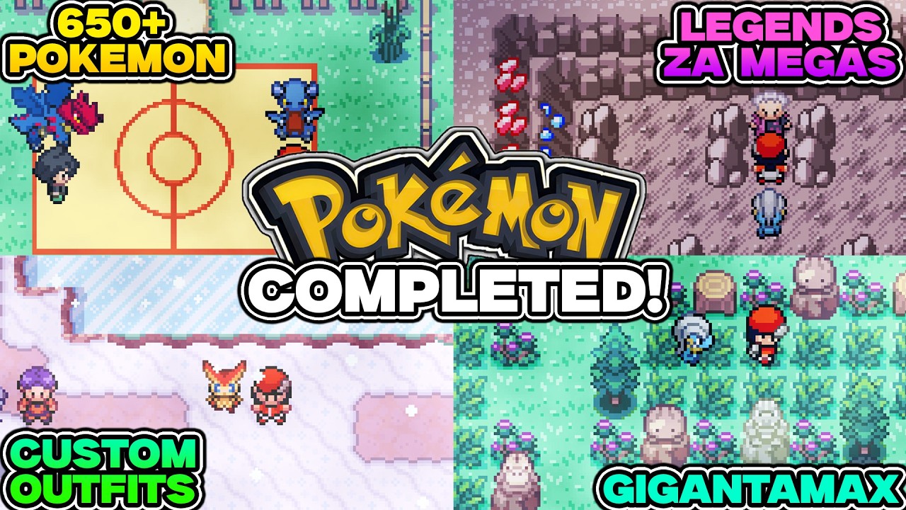 They Remade the LEGENDARY 2012 Pok&eacute;mon ROM Hack With Legends Z-A Megas!