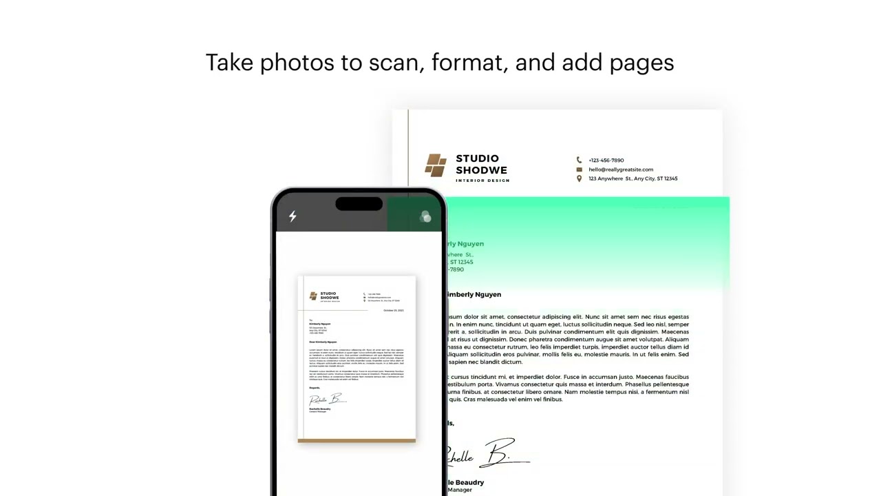 How to scan documents with your mobile