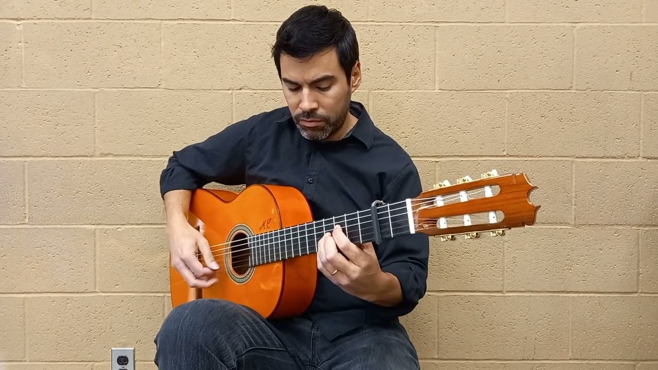 2017 Mariano Conde, Model 4/5 Flamenco Guitar. Andres Pantoja plays a Farruca.