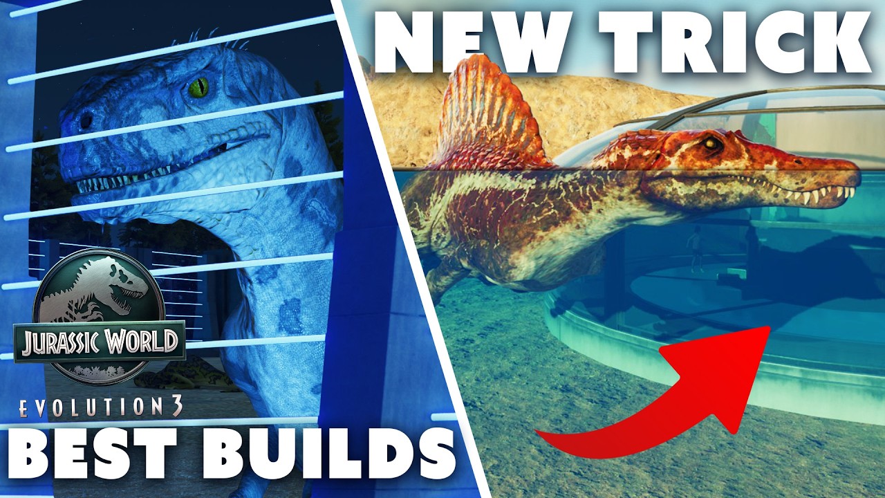 🔲The BEST BUILDS & The Problem With The JWE3 Workshop | Jurassic World Evolution 3