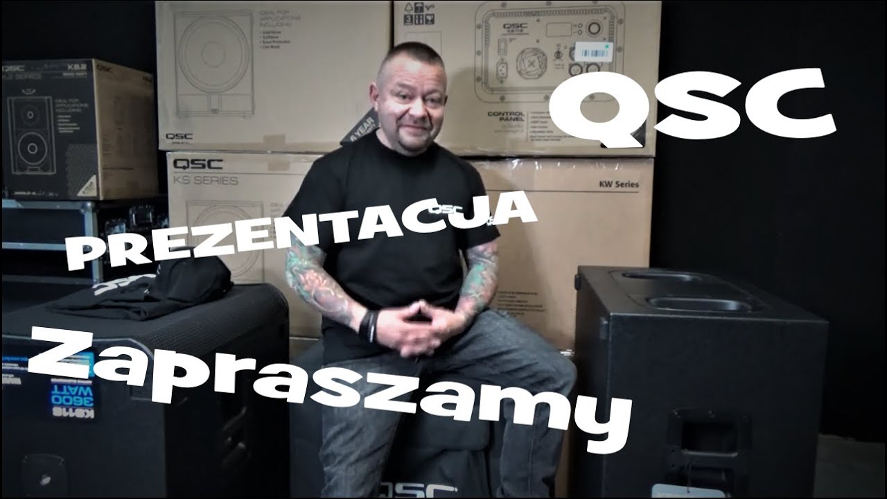 QSC Ks118, Ks112, Ks212, seria K i CP zapraszamy do LFX