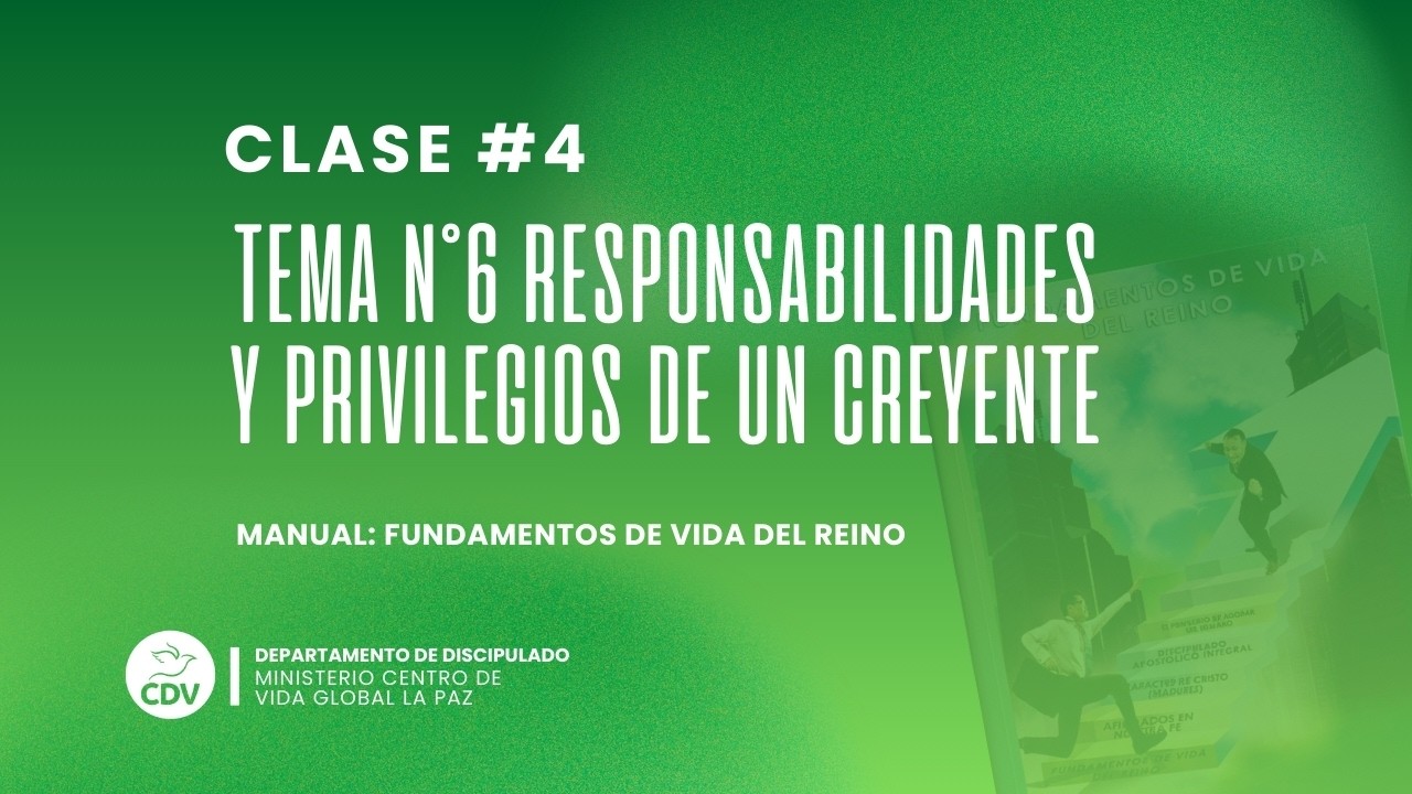 𝗖𝗟𝗔𝗦𝗘 #𝟰 𝗙𝗨𝗡𝗗𝗔𝗠𝗘𝗡𝗧𝗢𝗦 𝗗𝗘 𝗩𝗜𝗗𝗔 𝗗𝗘𝗟 𝗥𝗘𝗜𝗡𝗢 - 𝗗𝗜𝗦𝗖𝗜𝗣𝗨𝗟𝗔𝗗𝗢