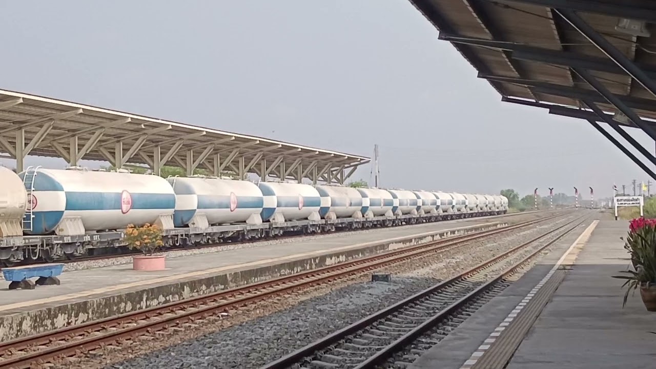 ขบวน 508 หินลับ - คลองเปรง CRRC ZIYANG ( CSR ) D.70111 ผ่านชุมทางคลองสิบเก้า
