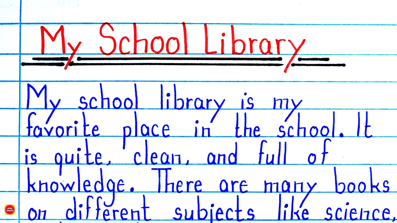 My School Library Essay in English | 10 Lines + Paragraph | Essay Writing | Best for Students 2026