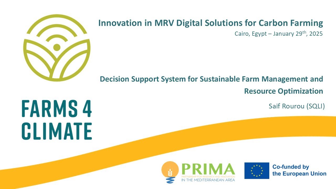 Decision Support System for Sustainable Farm Management and Resource Optimization