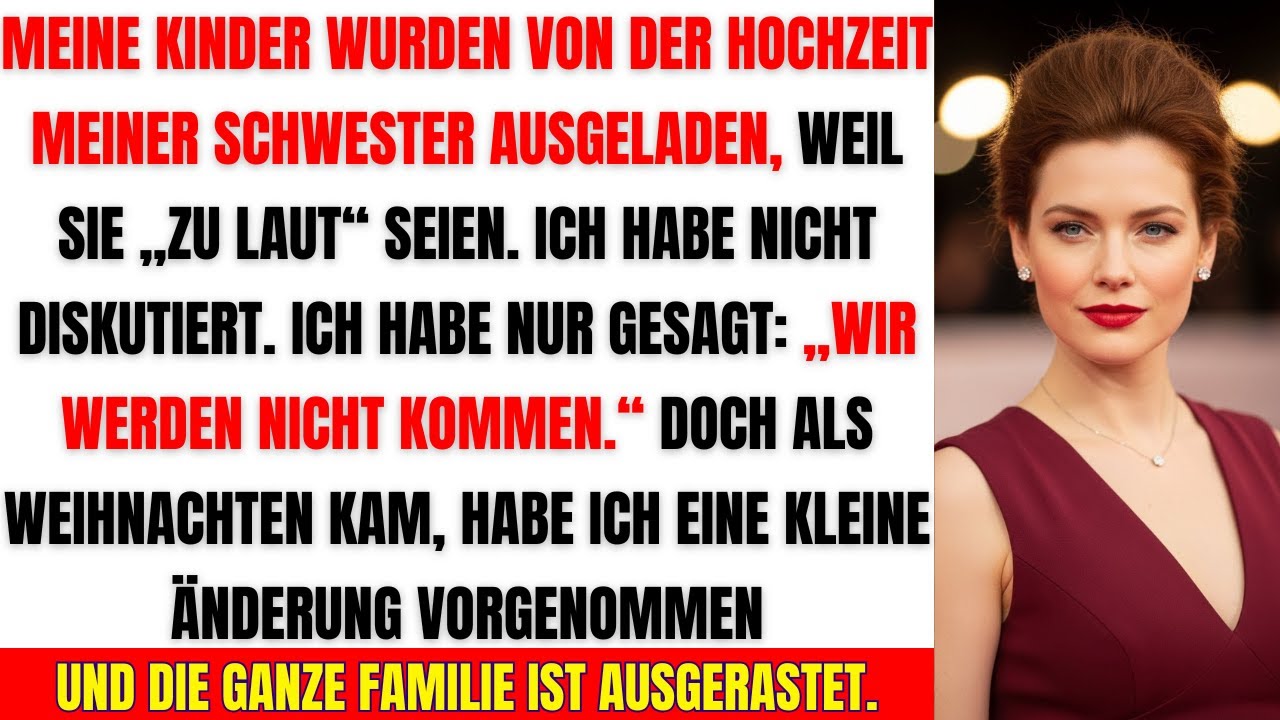 „Meine Familie verbot meinen Kindern die Hochzeit – meine Reaktion schockierte ALLE“