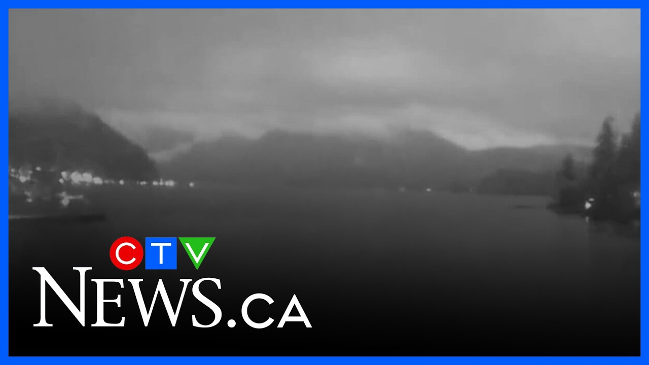 Large flash and big boom seen and heard around British Columbia