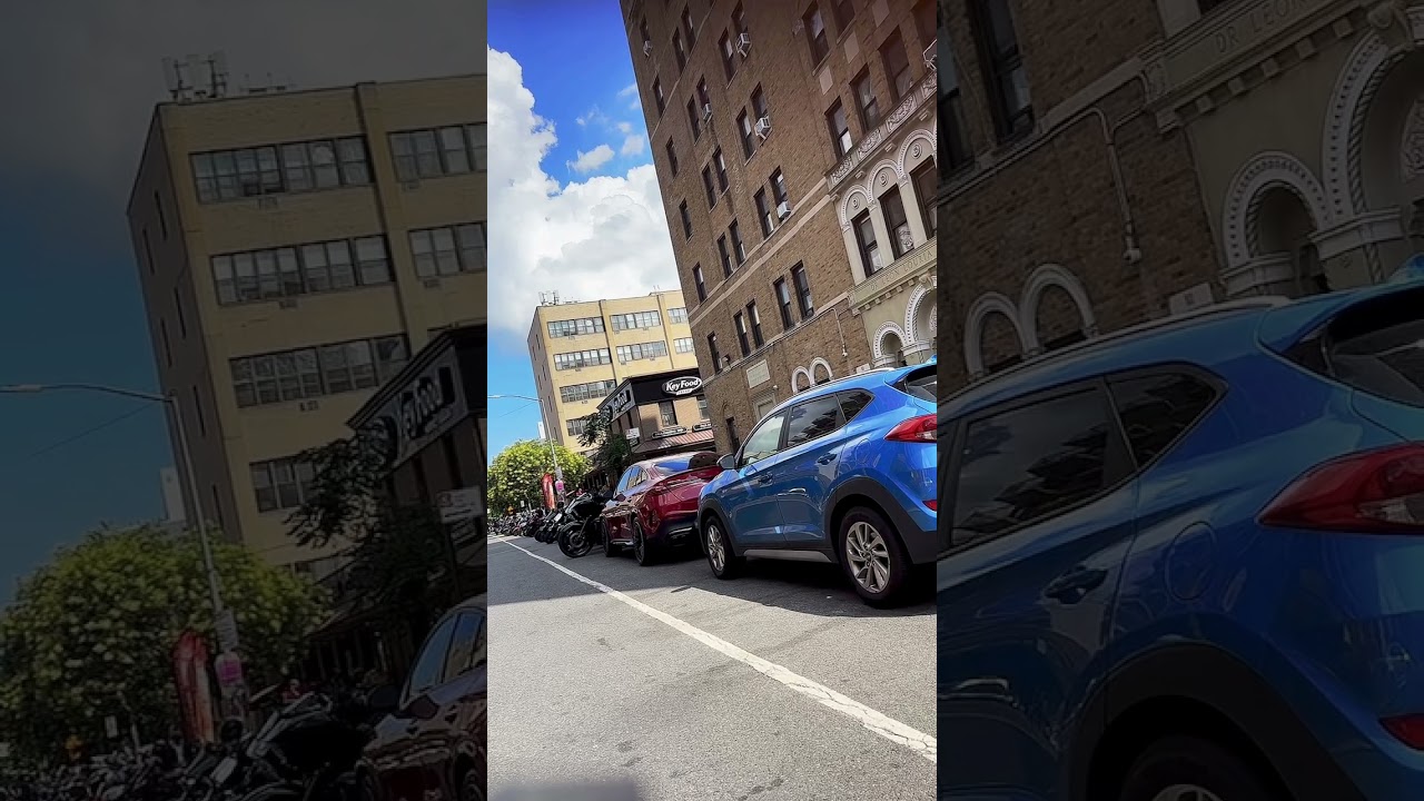 New York biker meet up in Crown Heights Brooklyn
