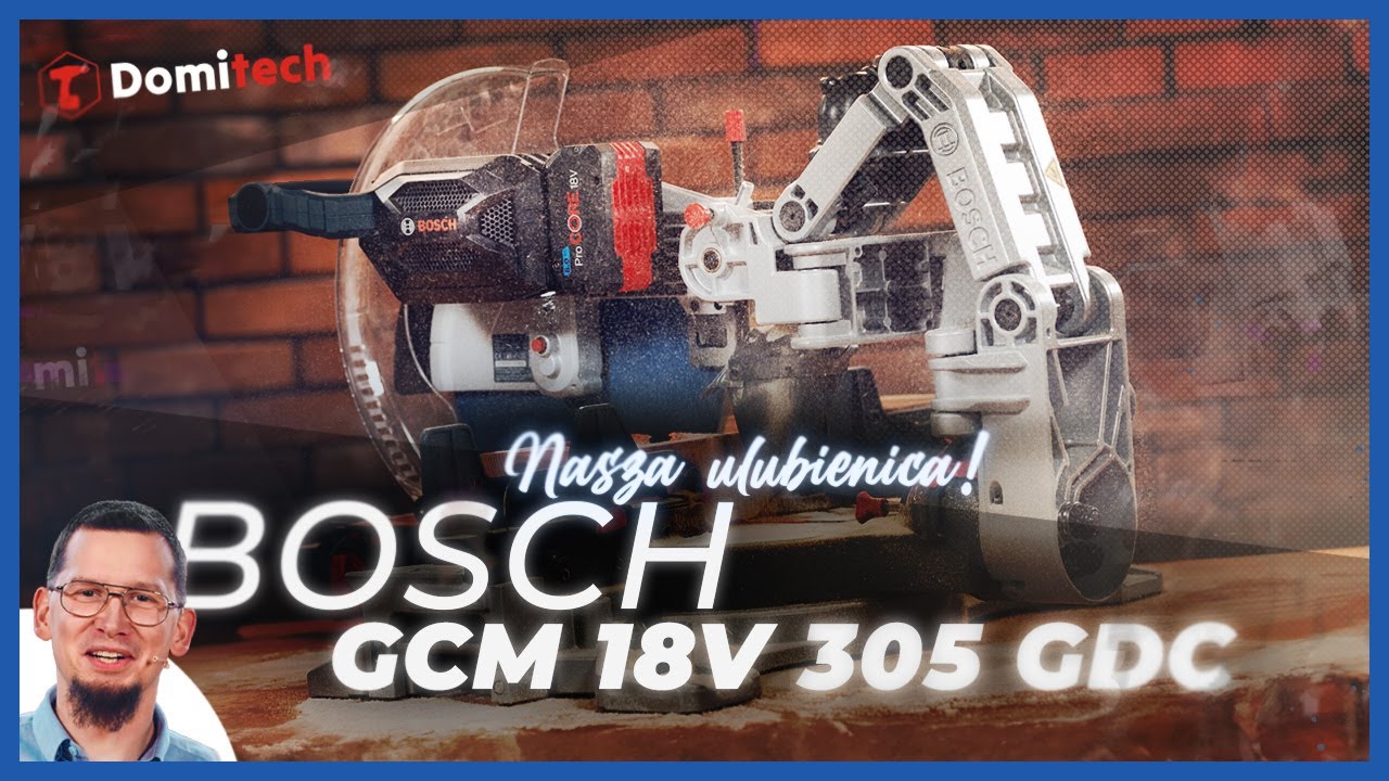 Ukośnica Bosch GCM 18V-305 GDC - sprawdź co potrafi | Bosch Professional w Domitech.pl