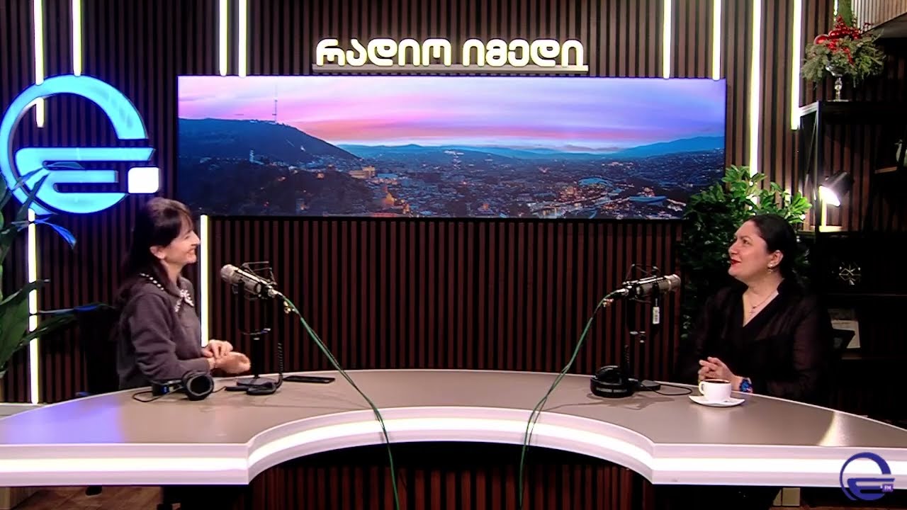 Tamar Bardavelidze-Töre at Radio Imedi / Host: Marika Bakuradze Tbilisi/Georgia 20.01.2026