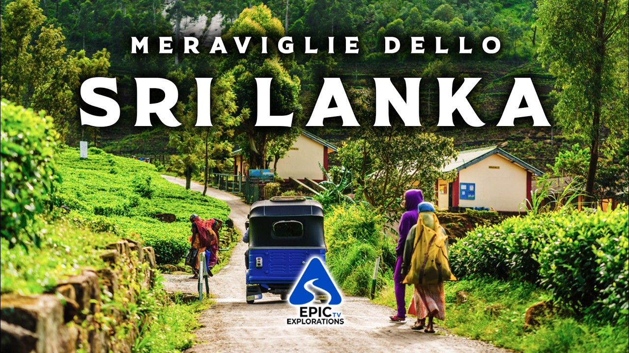Meraviglie dello Sri Lanka | Una Goccia nell'Oceano Indiano | I luoghi più Belli in Sri Lanka | 4K
