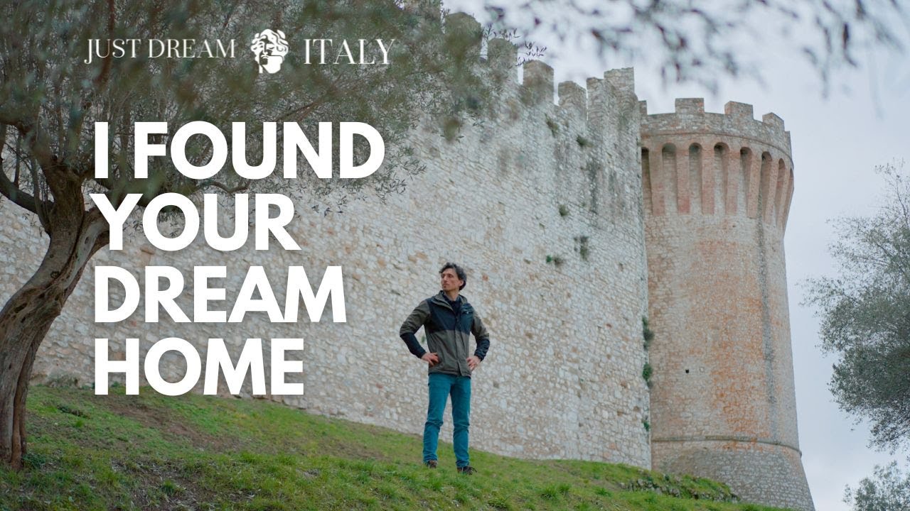 This beautiful Italian town has countryside homes for sale to die for... and my favorite lunch spot