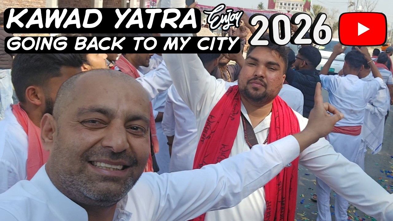 RETURNING BACK TO  MY CITY | KAWAD YATRA 2026 🕉️| BLISSFUL EXPLORER
