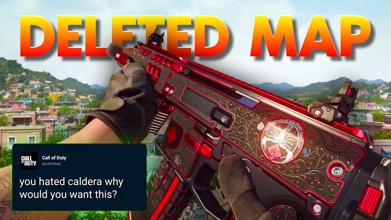 They made a new Warzone map but deleted it before launch day!