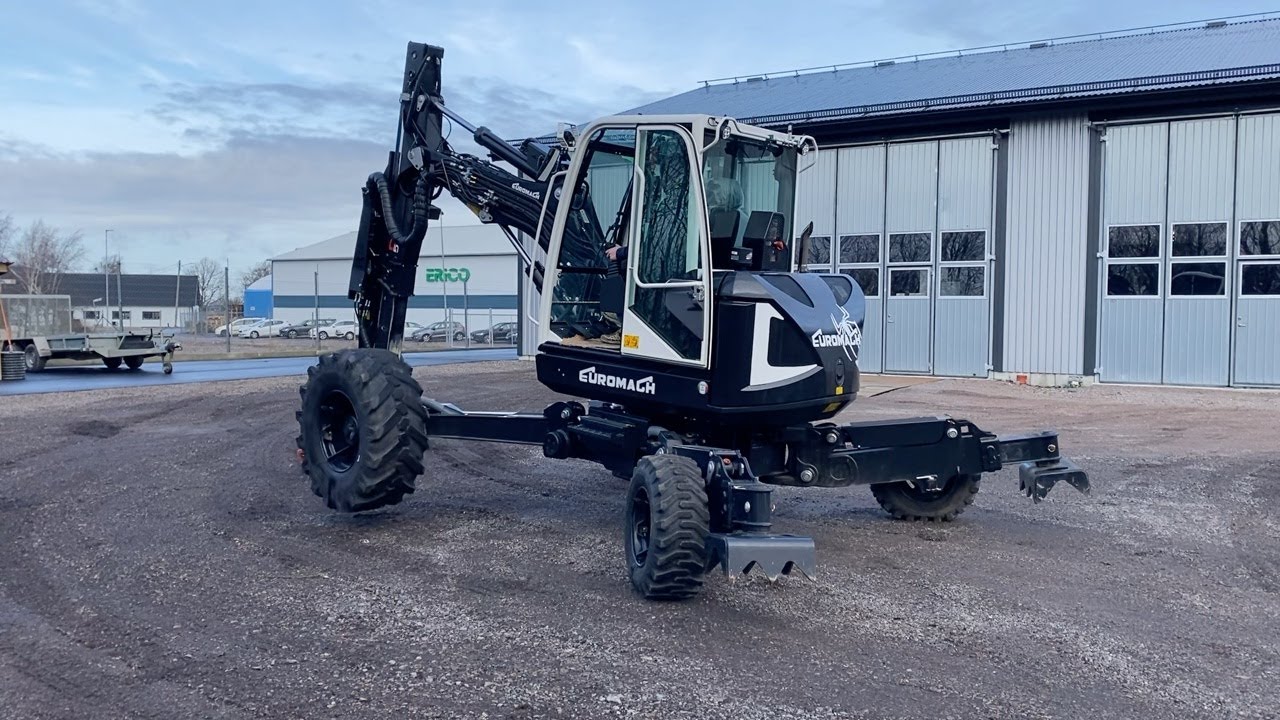 Köp Grävmaskin Euromach R 555 Spider Digger på Klaravik